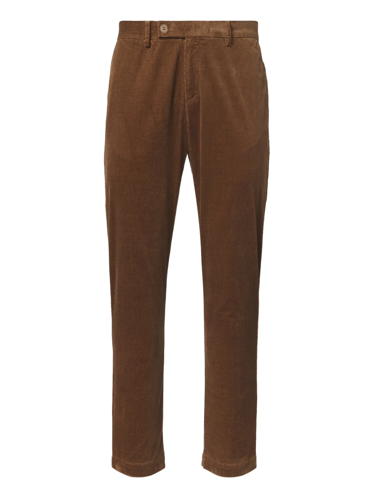 Cotton corduroy straight pants