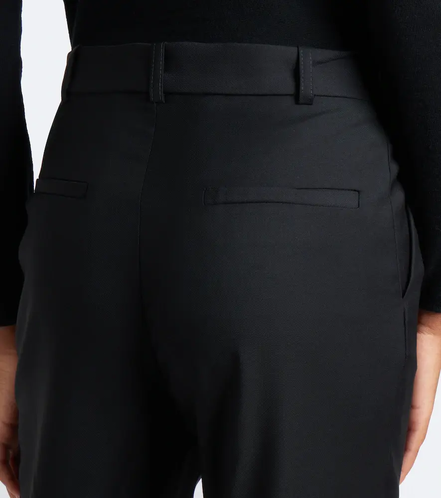 Loulou de Saison Haden cropped virgin wool slim pants | Thumbnail 2