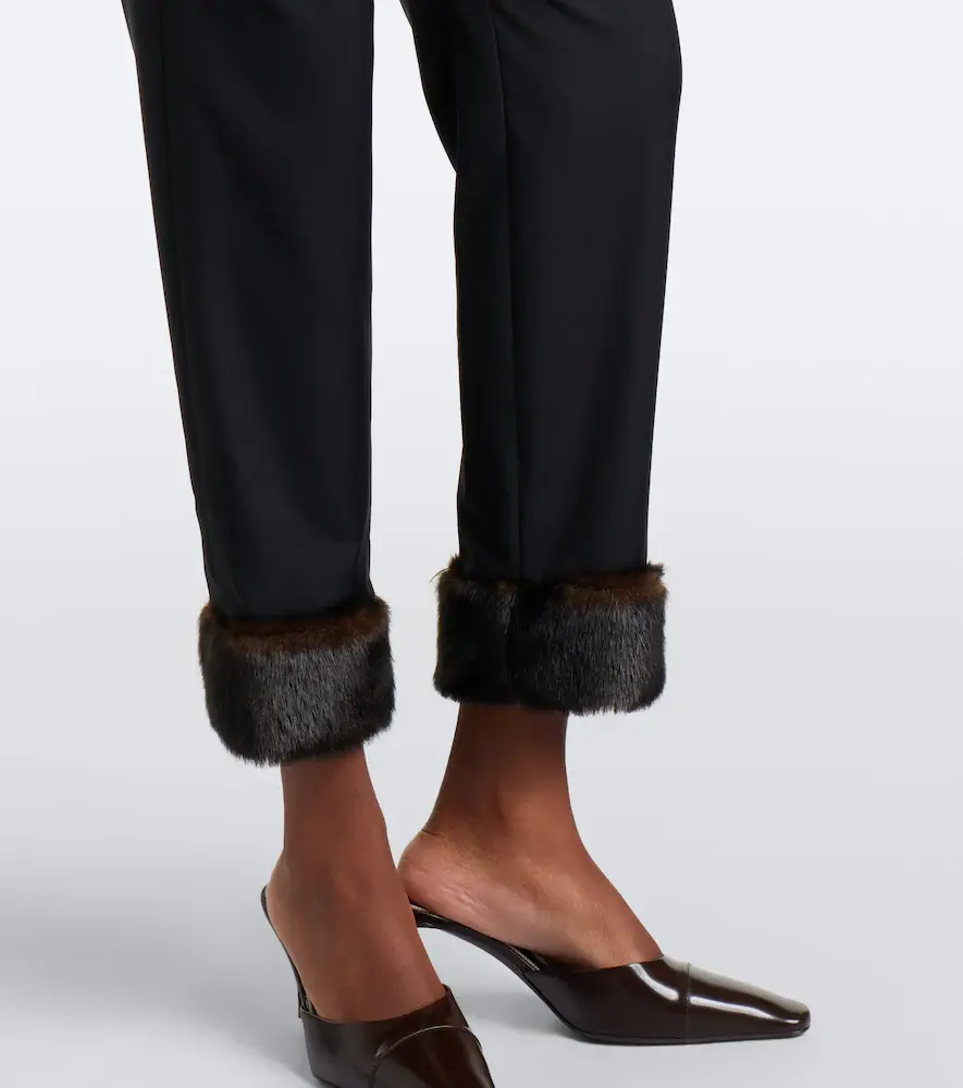 Loulou de Saison Haden cropped virgin wool slim pants | Thumbnail 3