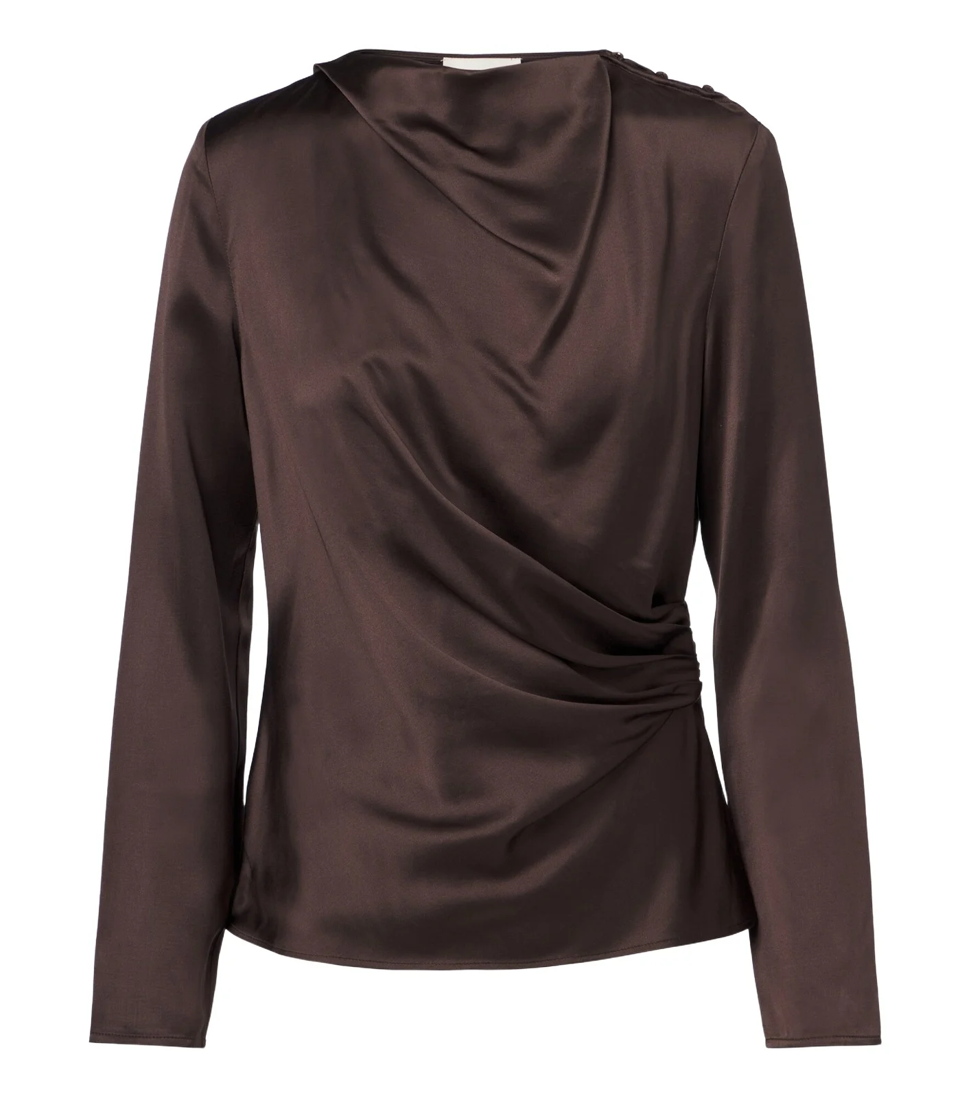 Loulou de Saison Anya draped satin top