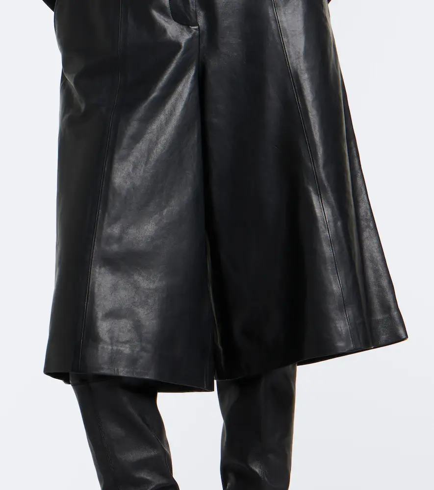 Joseph Asia leather Bermuda shorts | Thumbnail 6