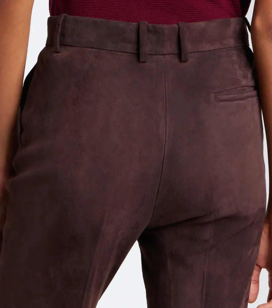 Joseph Tafira suede flared pants | Thumbnail 4