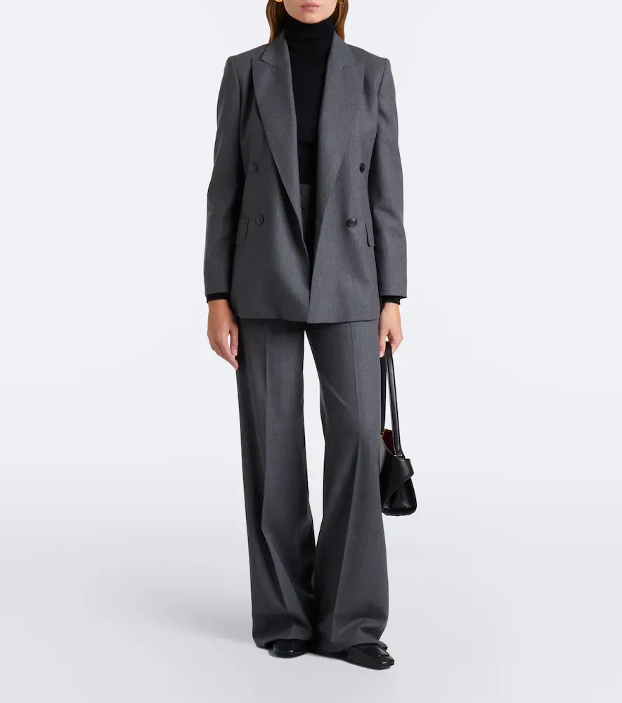 Max Mara Double-breasted wool-blend blazer | Thumbnail 6 Max Mara Double-breasted wool-blend blazer | Thumbnail 6