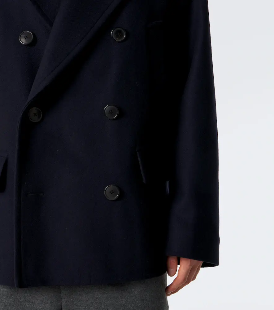 Dries Van Noten Double-breasted wool-blend jacket | Thumbnail 2