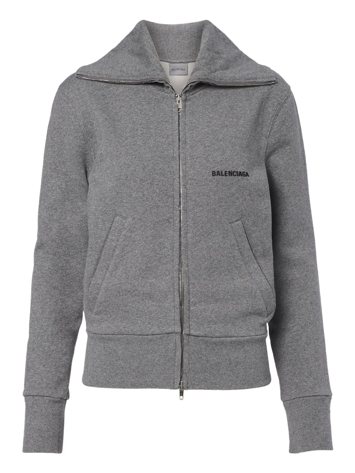 Logo cotton zip-up sweatshirt Logo cotton zip-up sweatshirt