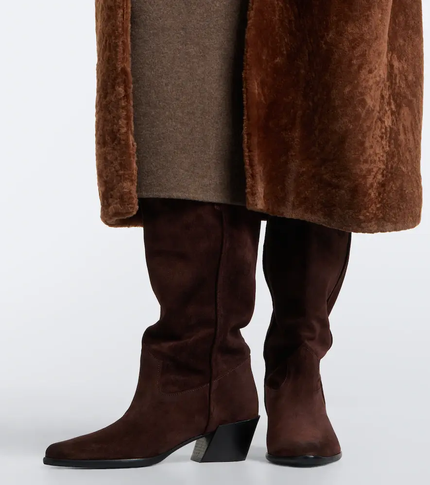 Staud Monty suede knee-high boots | Thumbnail 5