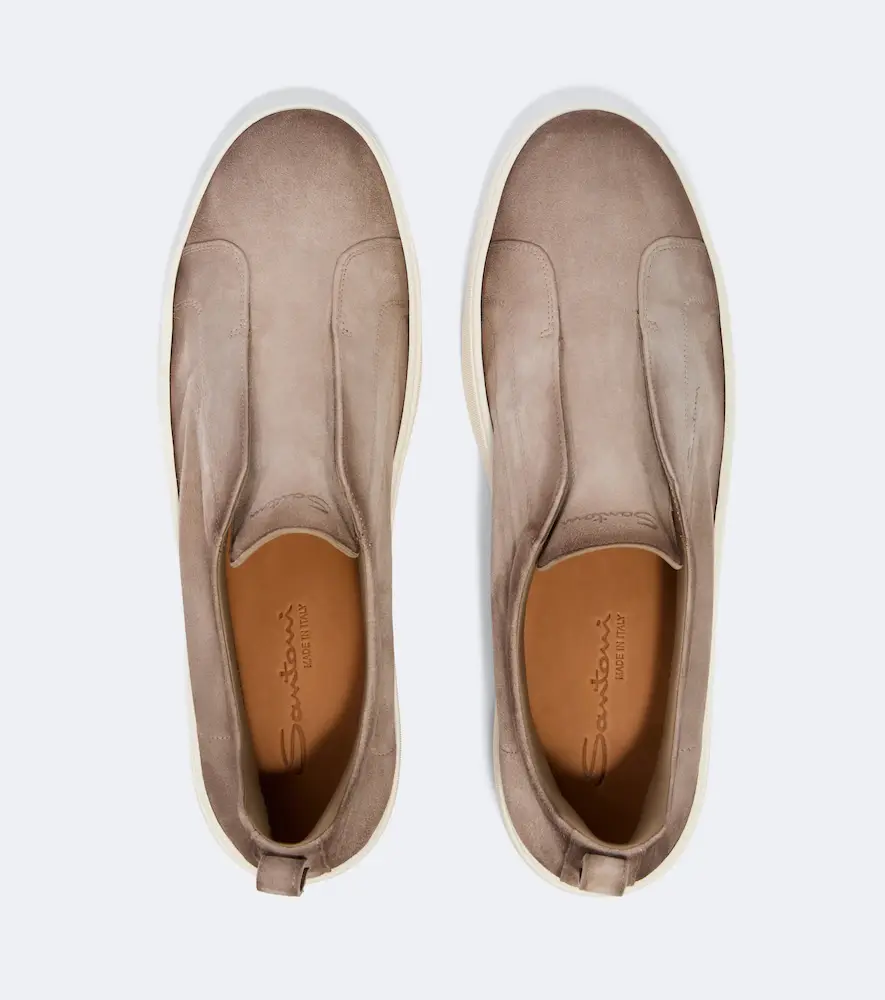 Santoni Victory suede slip-on shoes | Thumbnail 5 Santoni Victory suede slip-on shoes | Thumbnail 5