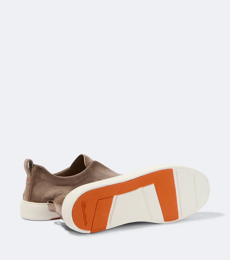 Santoni Victory suede slip-on shoes | Thumbnail 6 Santoni Victory suede slip-on shoes | Thumbnail 6