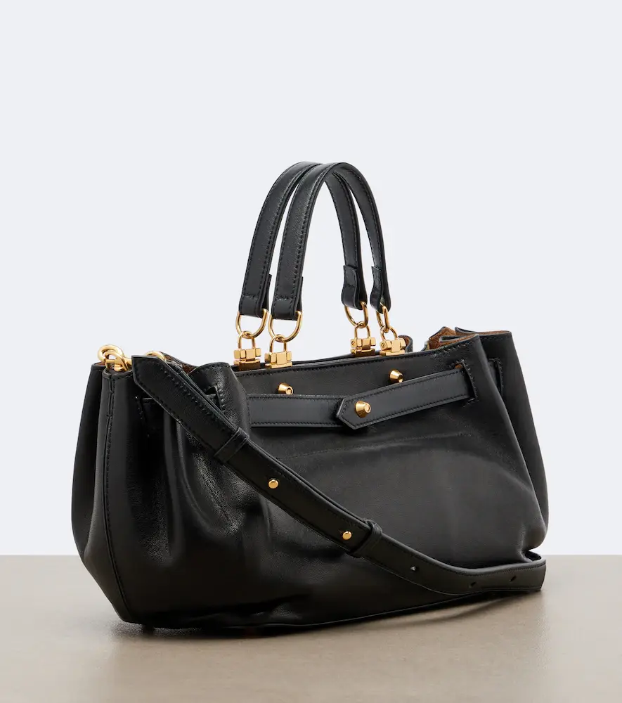 Balenciaga Fan Small leather top-handle bag | Thumbnail 2 Balenciaga Fan Small leather top-handle bag | Thumbnail 2
