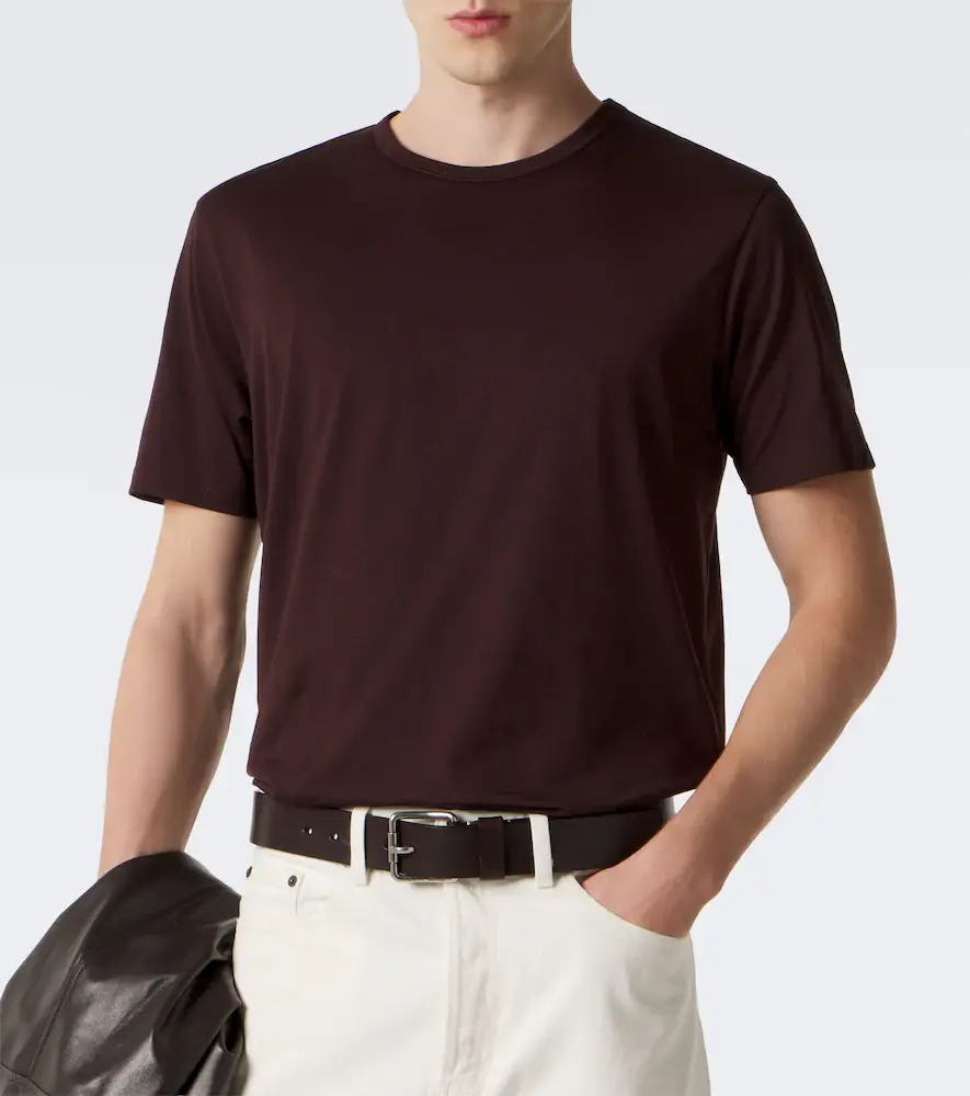 Sunspel Cotton jersey T-shirt | Thumbnail 2