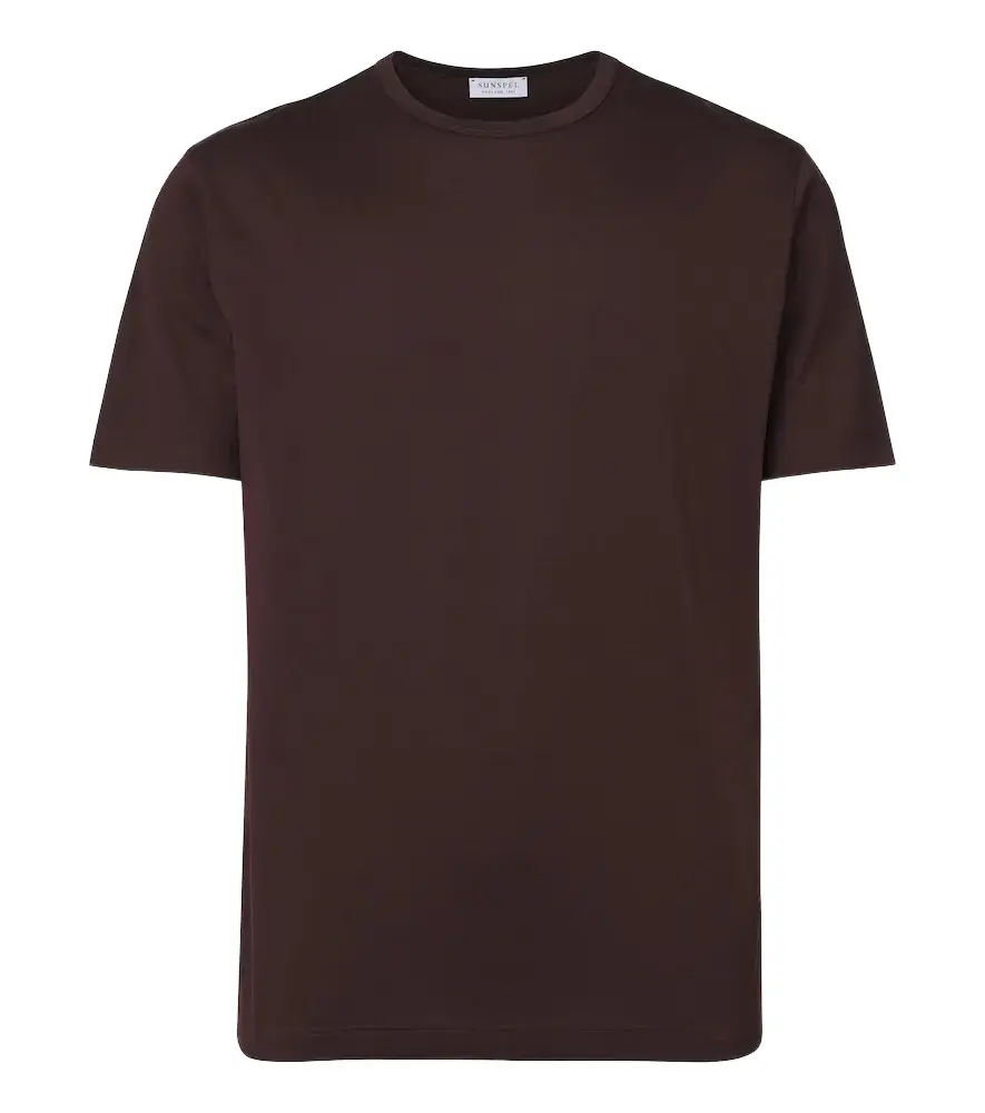 Sunspel Cotton jersey T-shirt