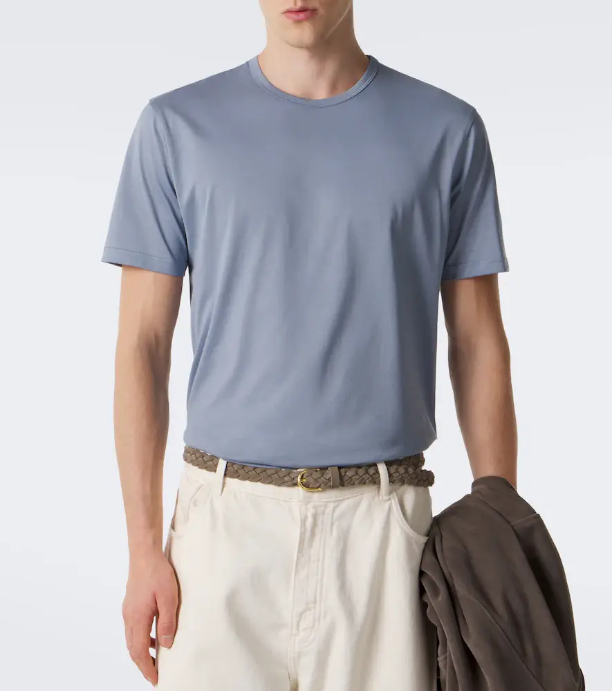 Sunspel Cotton jersey T-shirt | Thumbnail 5