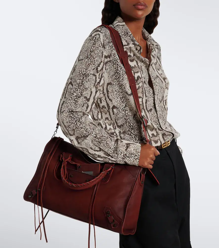 Balenciaga Le City Medium leather top-handle bag | Thumbnail 2