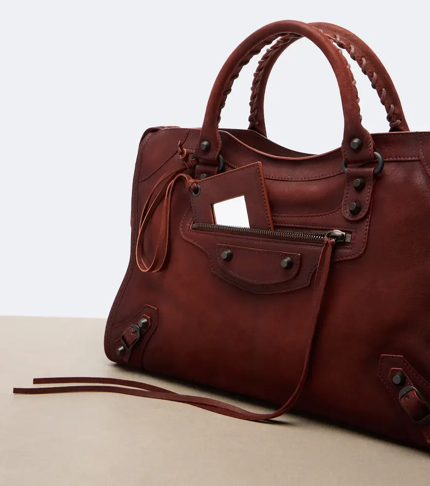 Balenciaga Le City Medium leather top-handle bag | Thumbnail 7