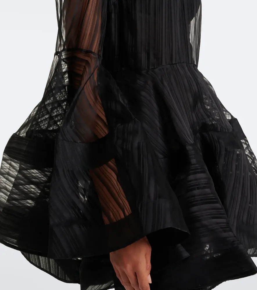 Zimmermann Valiant Lantern silk organza minidress | Thumbnail 2 Zimmermann Valiant Lantern silk organza minidress | Thumbnail 2
