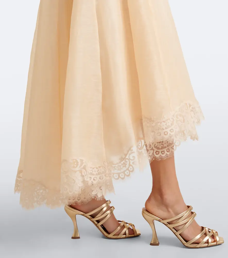 Zimmermann Ascent Flutter linen and silk cocktail dress | Thumbnail 2 Zimmermann Ascent Flutter linen and silk cocktail dress | Thumbnail 2