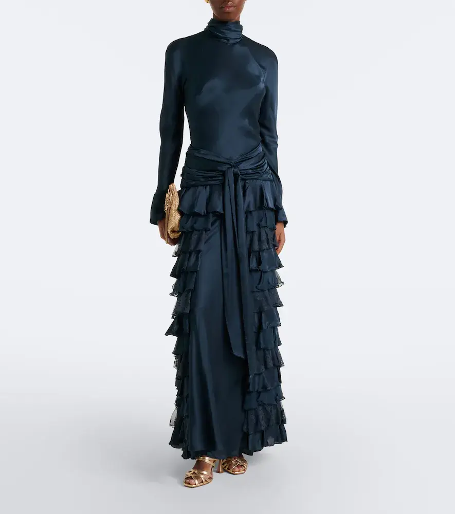 Zimmermann Valiant ruffled silk satin and chiffon gown | Thumbnail 7 Zimmermann Valiant ruffled silk satin and chiffon gown | Thumbnail 7