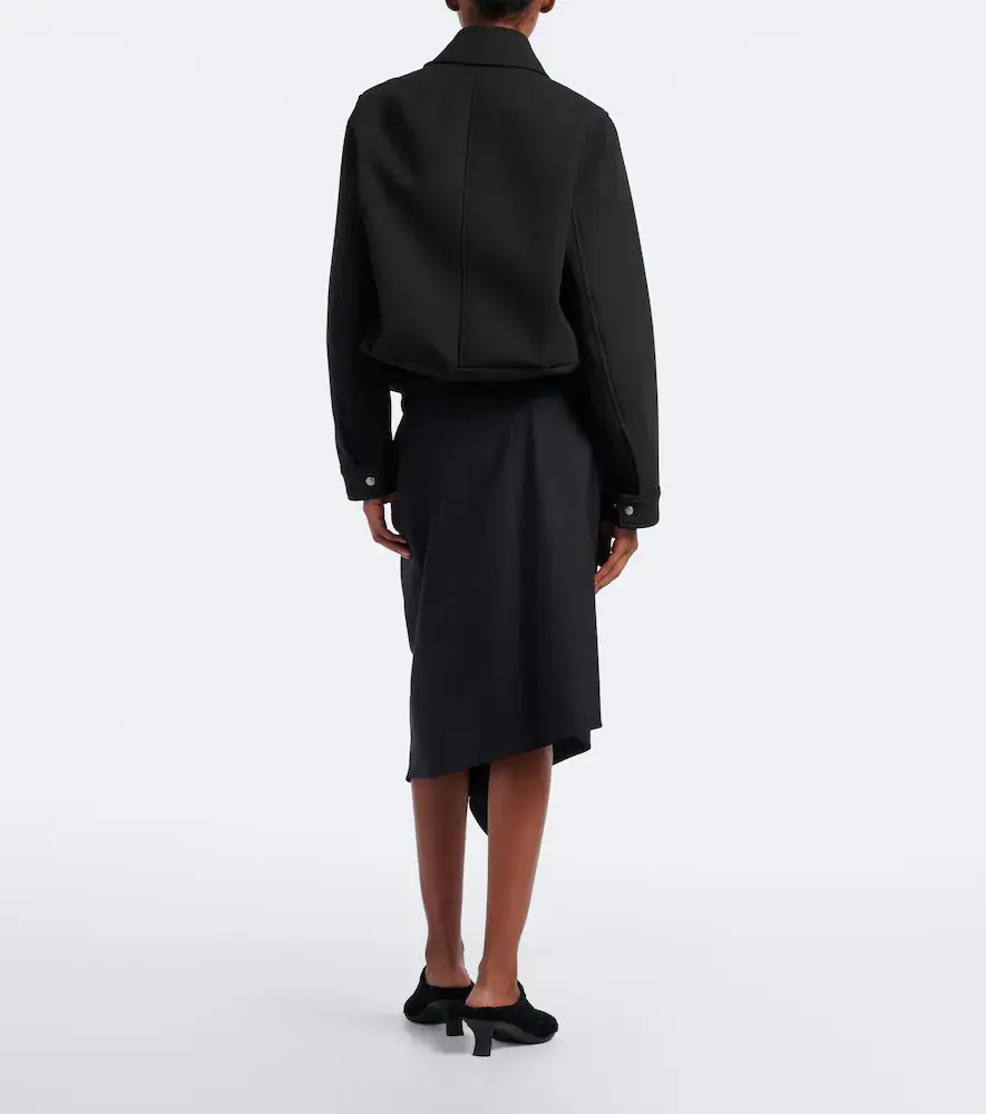 Loewe Belted draped wool midi skirt | Thumbnail 5 Loewe Belted draped wool midi skirt | Thumbnail 5