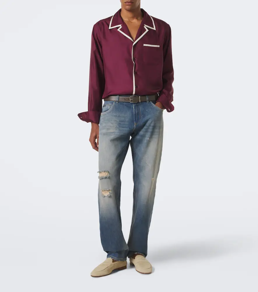 Dolce & Gabbana Silk satin shirt | Thumbnail 6 Dolce & Gabbana Silk satin shirt | Thumbnail 6