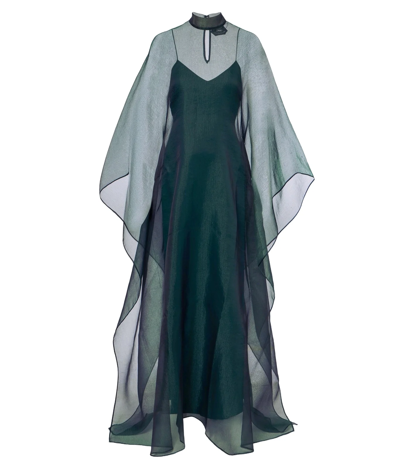 Sphinx sheer draped organza kaftan Sphinx sheer draped organza kaftan
