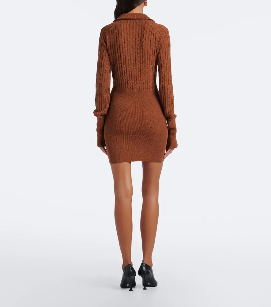 Aya Muse Eora knitted cotton and silk minidress | Thumbnail 4 Aya Muse Eora knitted cotton and silk minidress | Thumbnail 4