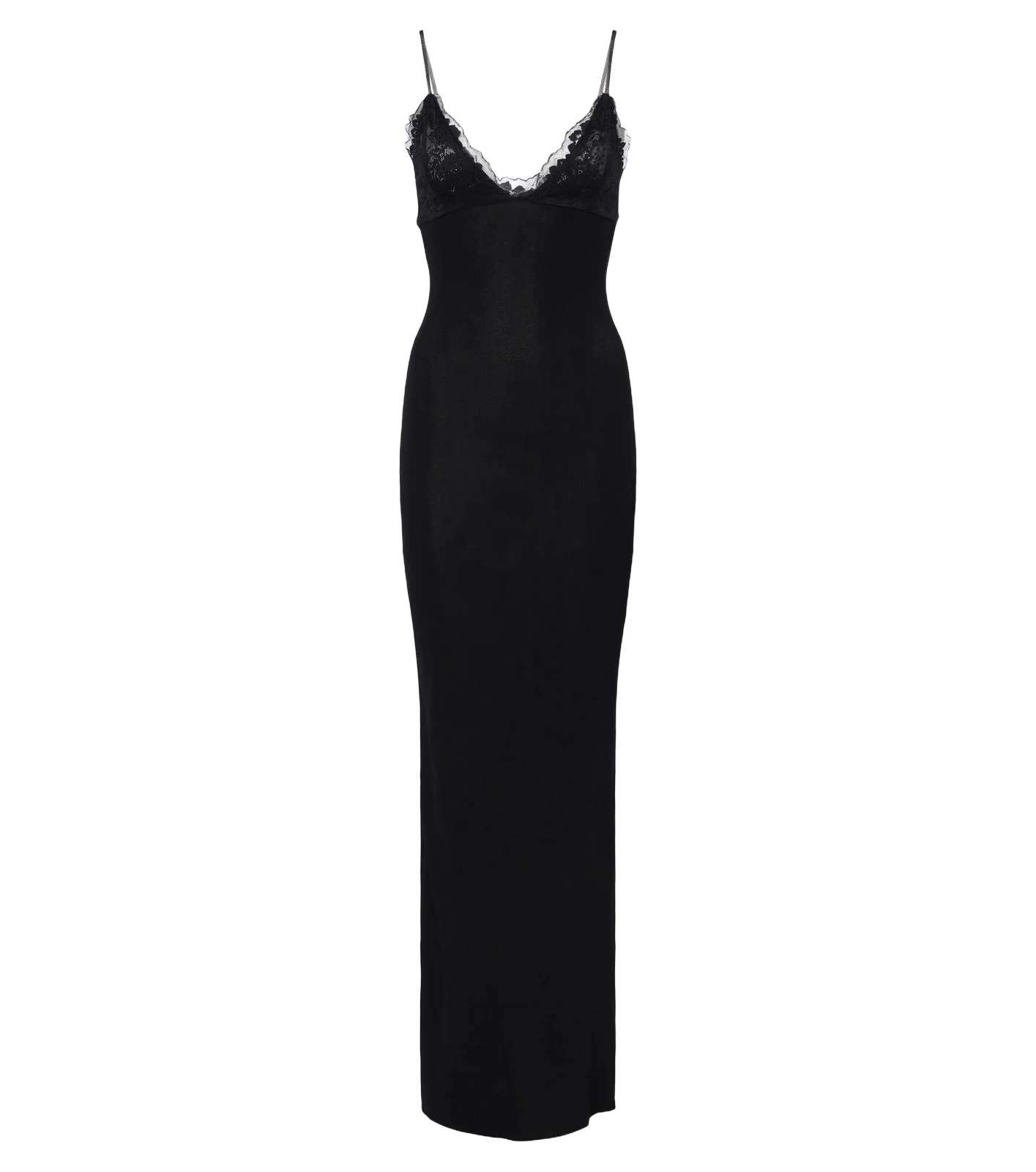 Oana lace-trimmed cotton-blend maxi dress Oana lace-trimmed cotton-blend maxi dress