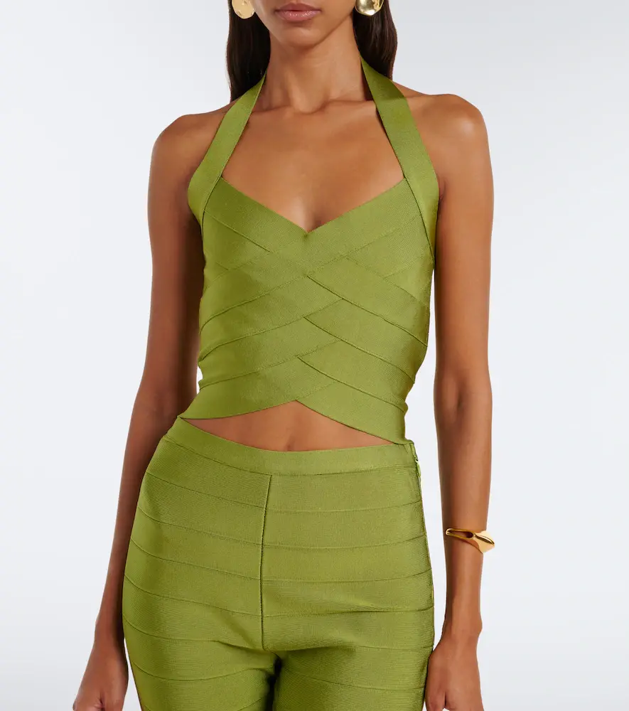Retrofête Retrofête Pippa halterneck top | Thumbnail 5 Retrofête Retrofête Pippa halterneck top | Thumbnail 5