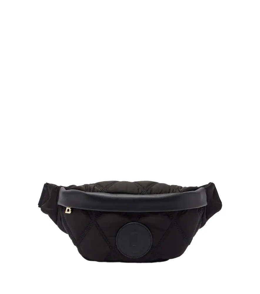 Runa leather-trimmed quilted belt bag Runa leather-trimmed quilted belt bag