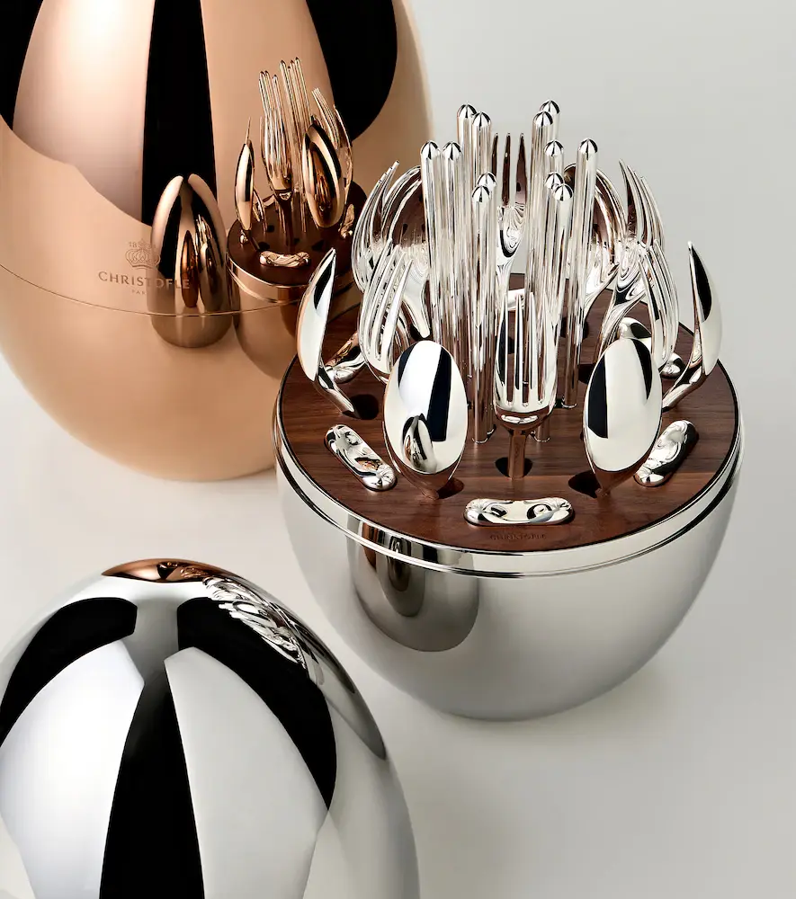 Christofle Mood Asia silver-plated 24-piece cutlery set | Thumbnail 3