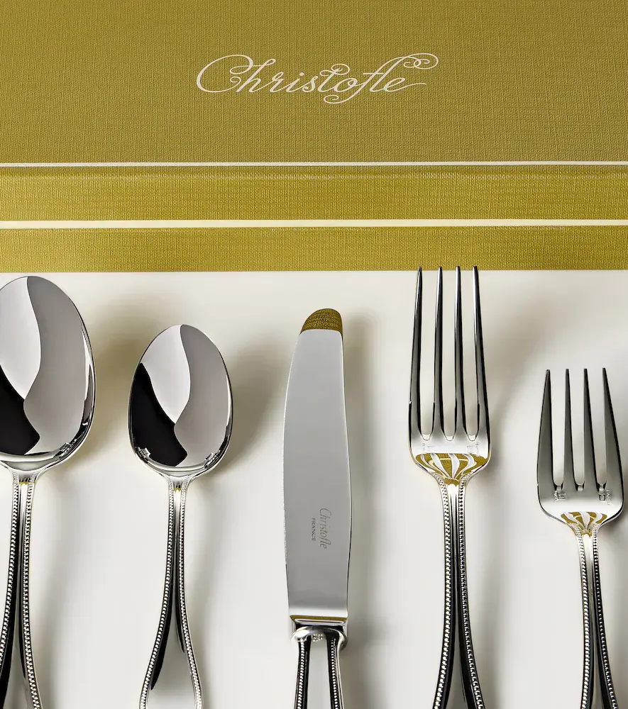 Christofle Perles silver-plated 5-piece cutlery set | Thumbnail 2