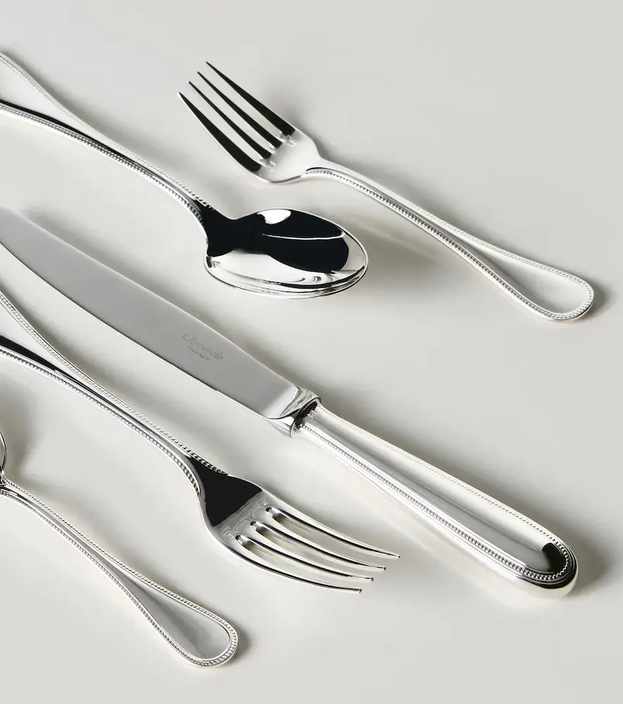 Christofle Perles silver-plated 5-piece cutlery set | Thumbnail 3