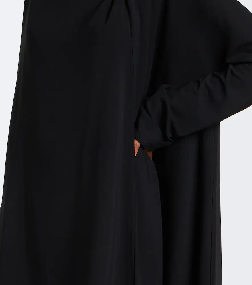 TOTEME Draped scarf-detail jersey minidress | Thumbnail 3