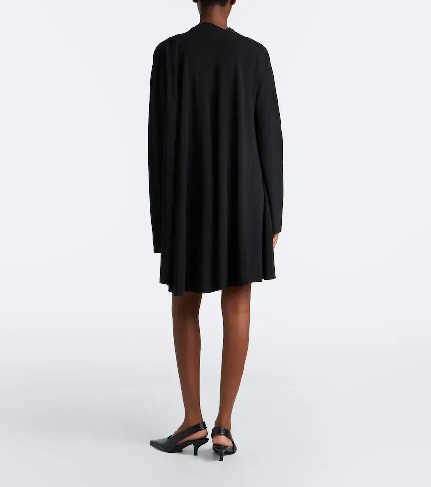 TOTEME Draped scarf-detail jersey minidress | Thumbnail 6