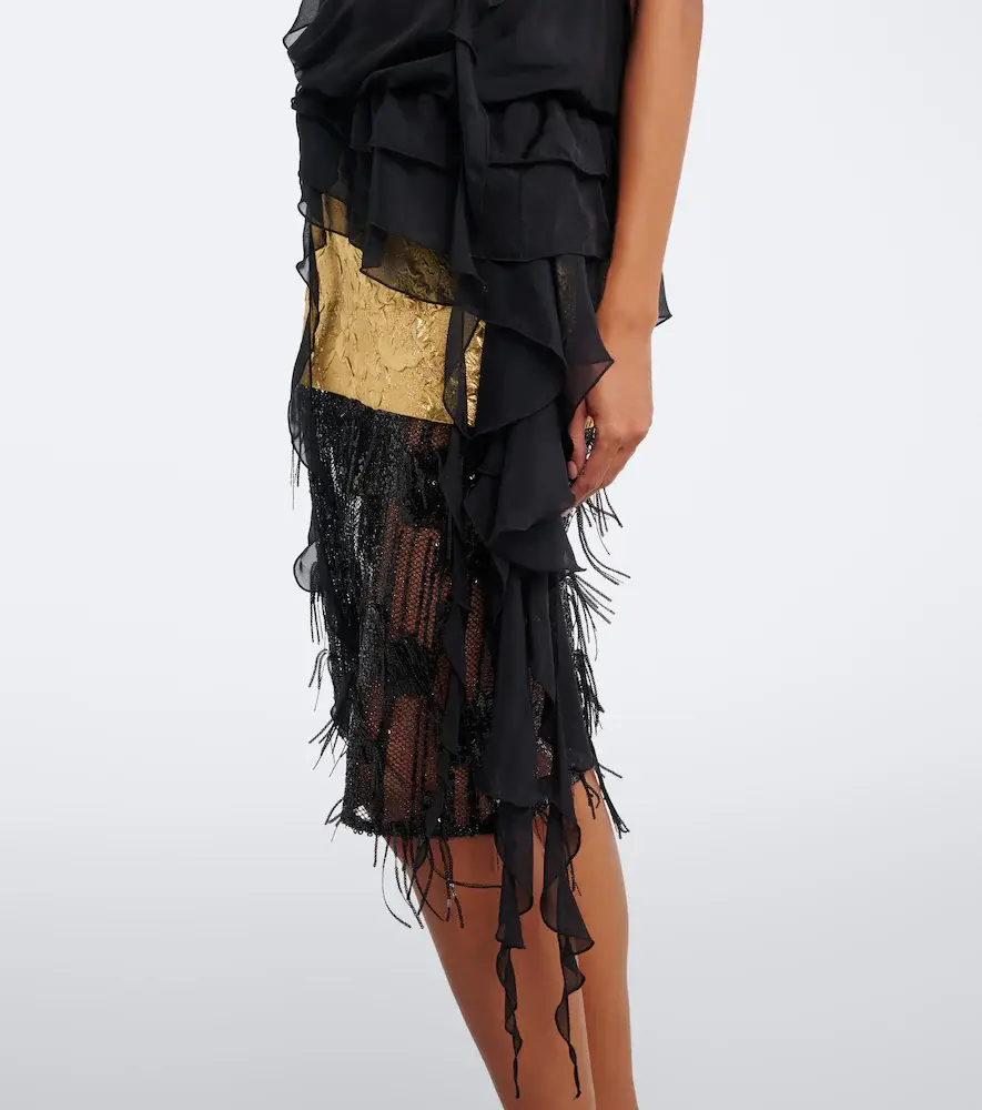 Jacques Wei Chiffon halterneck top | Thumbnail 3 Jacques Wei Chiffon halterneck top | Thumbnail 3