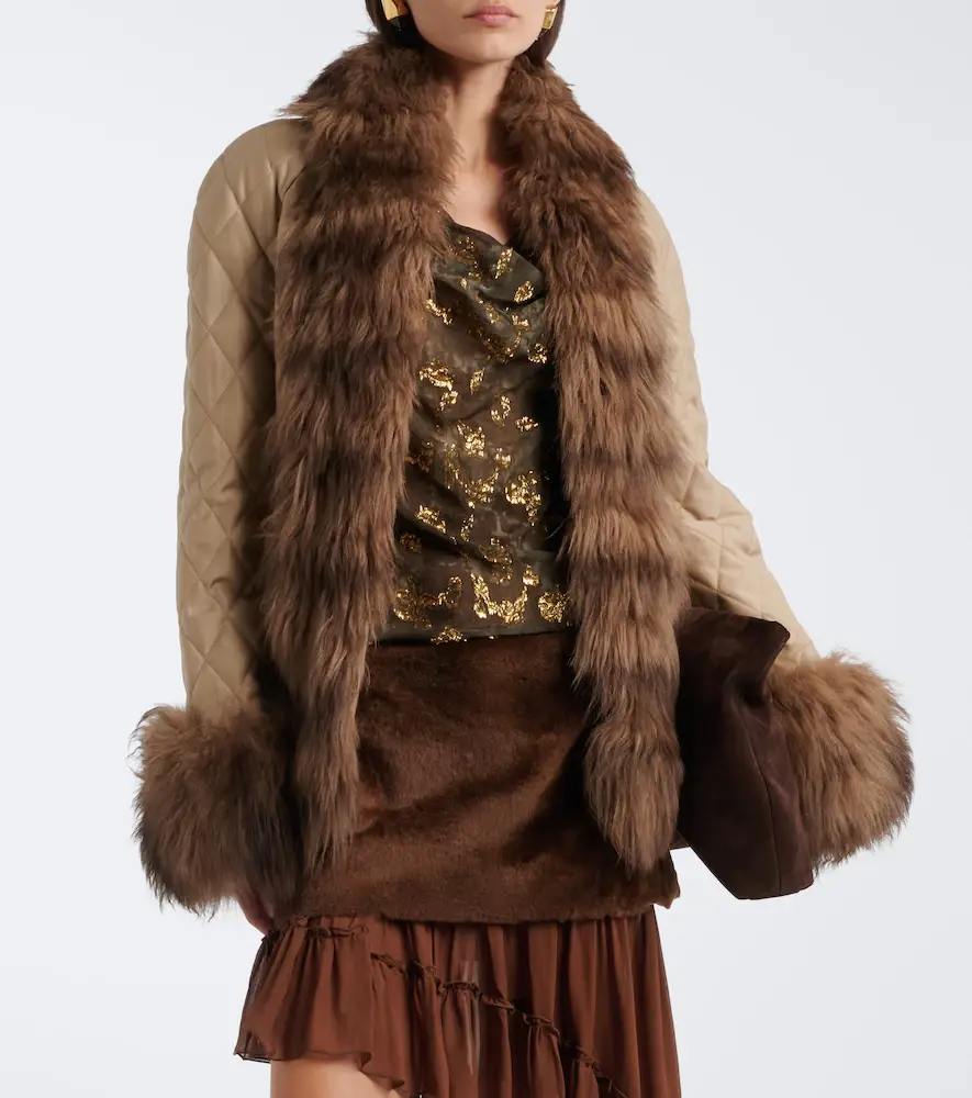 Jacques Wei Embellished silk-blend top | Thumbnail 6