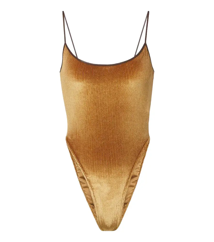 Jacques Wei Corduroy bodysuit