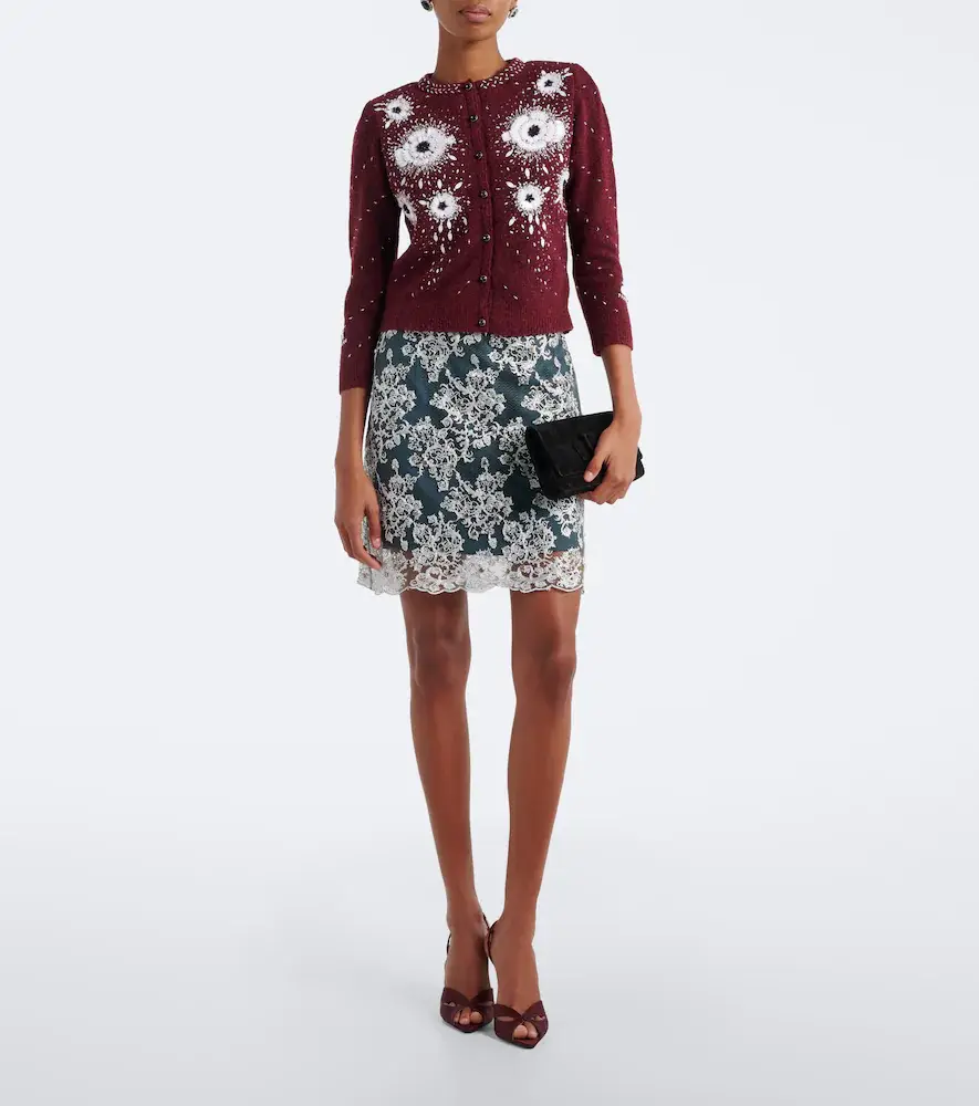 Jacques Wei Embellished lace miniskirt | Thumbnail 5 Jacques Wei Embellished lace miniskirt | Thumbnail 5
