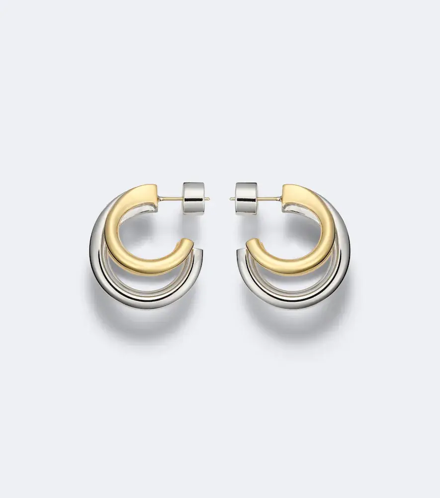 Jennifer Fisher 14kt gold-plated huggie earrings | Thumbnail 2