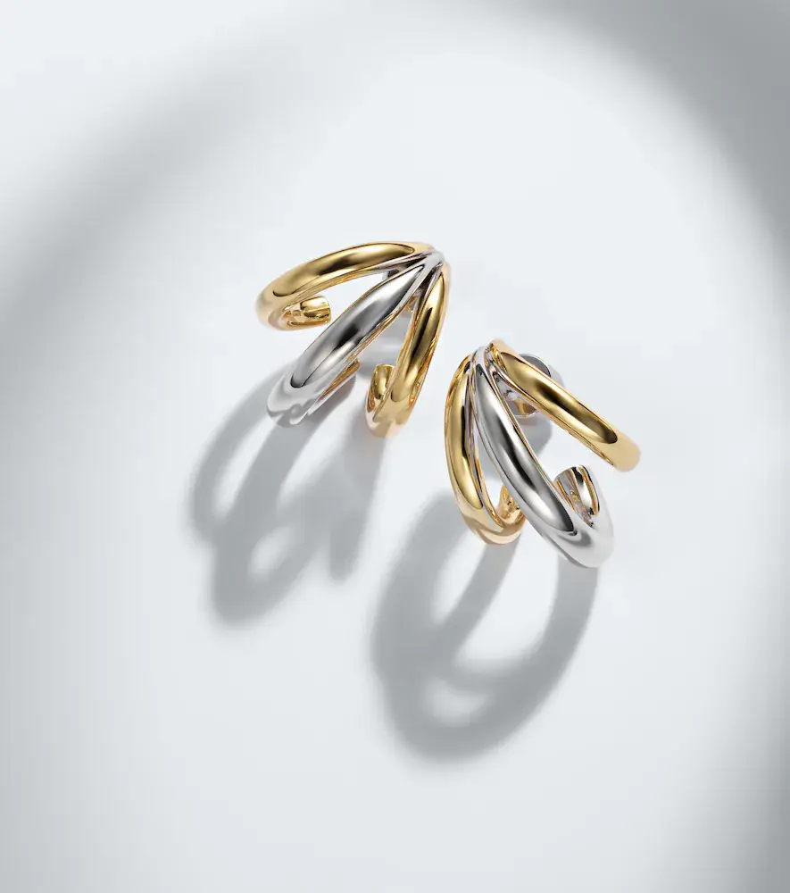Jennifer Fisher 14kt gold-plated huggie earrings | Thumbnail 5