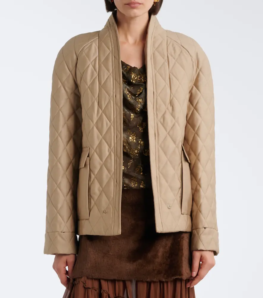 Jacques Wei Quilted shearling-trimmed coat | Thumbnail 5 Jacques Wei Quilted shearling-trimmed coat | Thumbnail 5