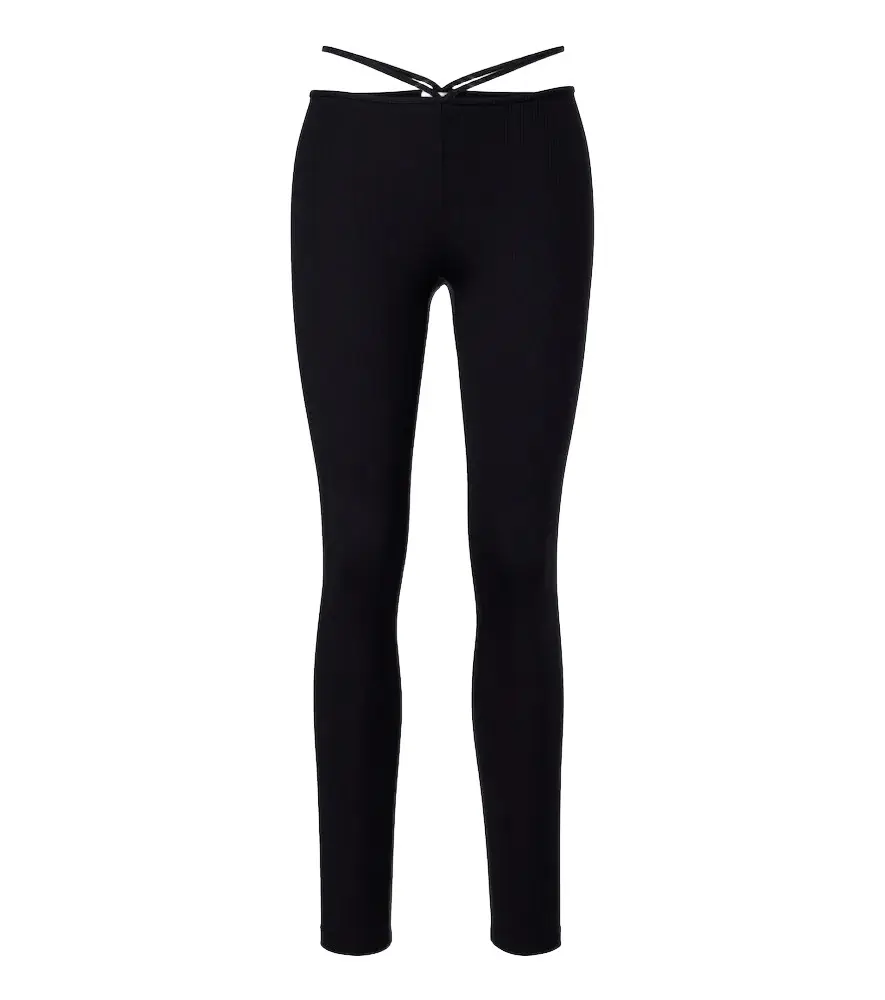 Eres Torres ribbed-knit leggings