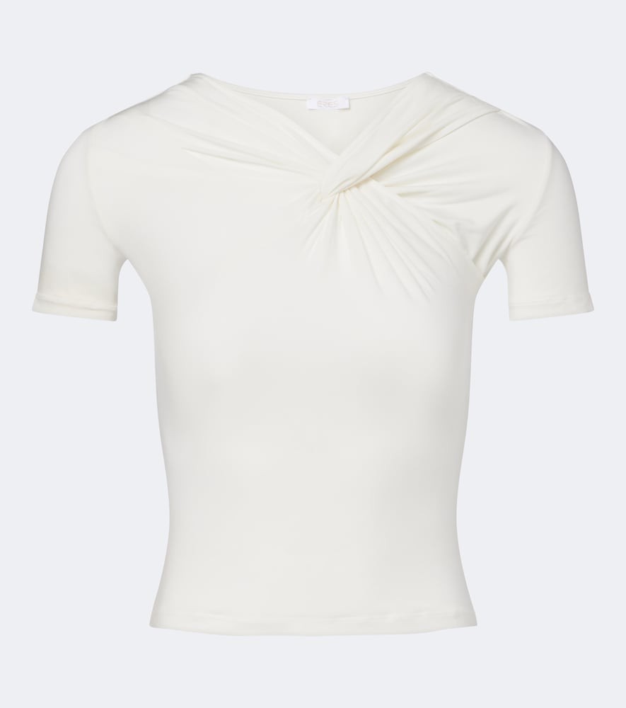 Eres Anna gathered jersey T-shirt