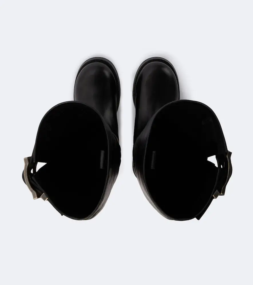 Balenciaga Motor leather knee-high boots | Thumbnail 4 Balenciaga Motor leather knee-high boots | Thumbnail 4