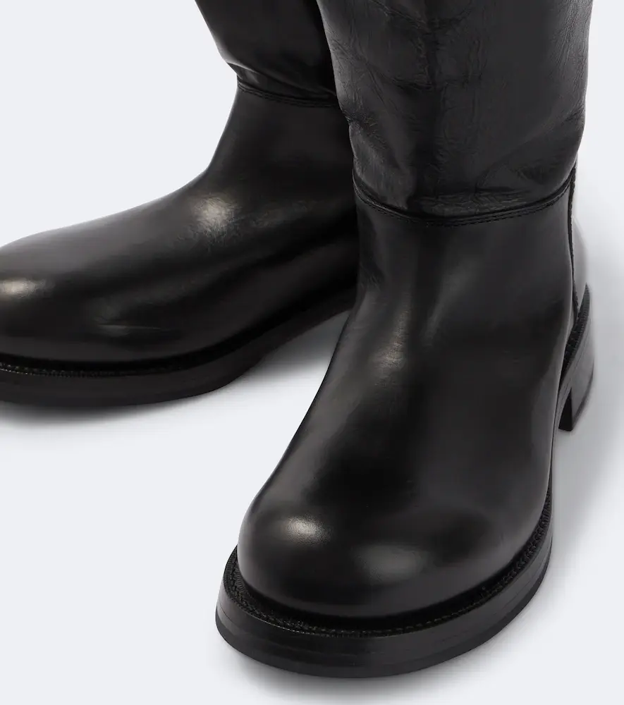 Balenciaga Motor leather knee-high boots | Thumbnail 5 Balenciaga Motor leather knee-high boots | Thumbnail 5