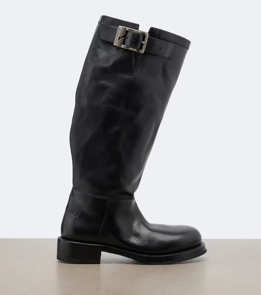 Balenciaga Leather biker boots | Thumbnail 4