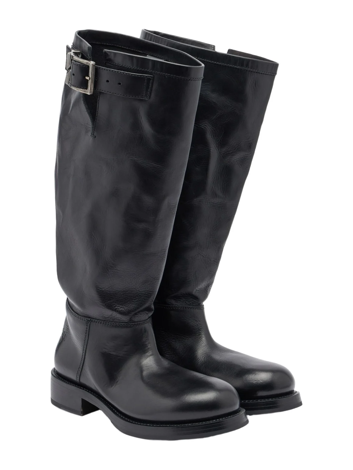 Balenciaga Leather biker boots