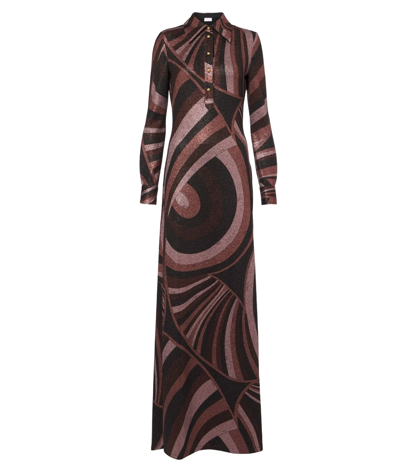PUCCI Iride Lurex jersey gown