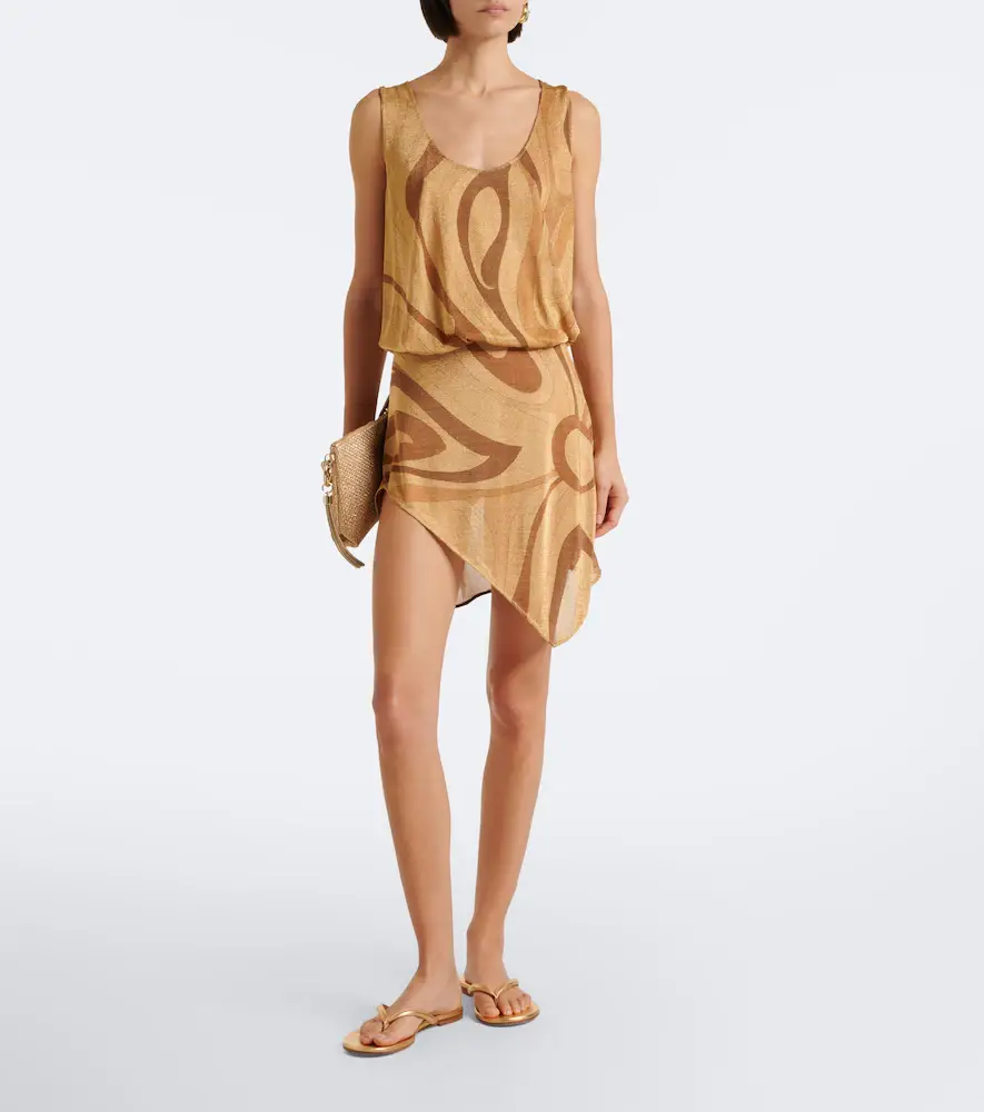 PUCCI Marmo Lurex voile miniskirt | Thumbnail 3 PUCCI Marmo Lurex voile miniskirt | Thumbnail 3