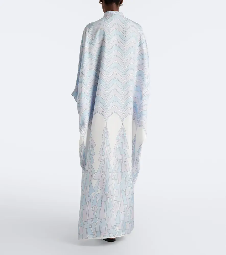 PUCCI Baiadera silk twill kaftan | Thumbnail 2 PUCCI Baiadera silk twill kaftan | Thumbnail 2