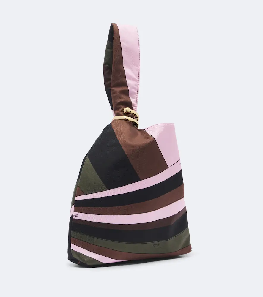 PUCCI Emilio Iride twill top-handle bag | Thumbnail 2 PUCCI Emilio Iride twill top-handle bag | Thumbnail 2